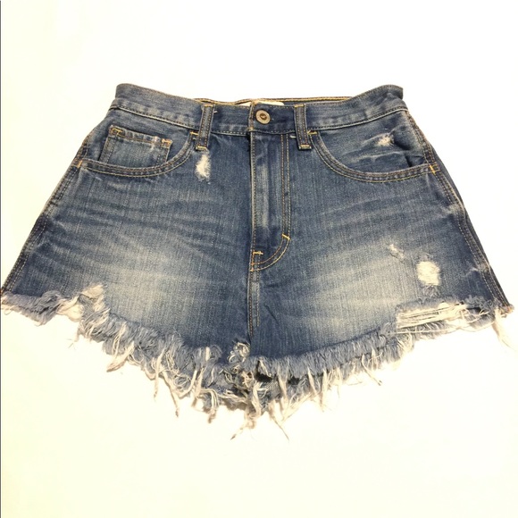 Hollister Pants - High Waist Hollister Cutoffs